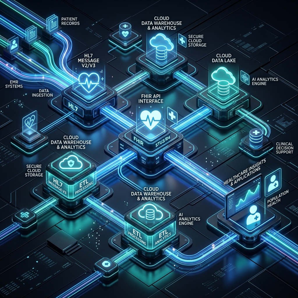 US Healthcare ETL/ELT Architecture